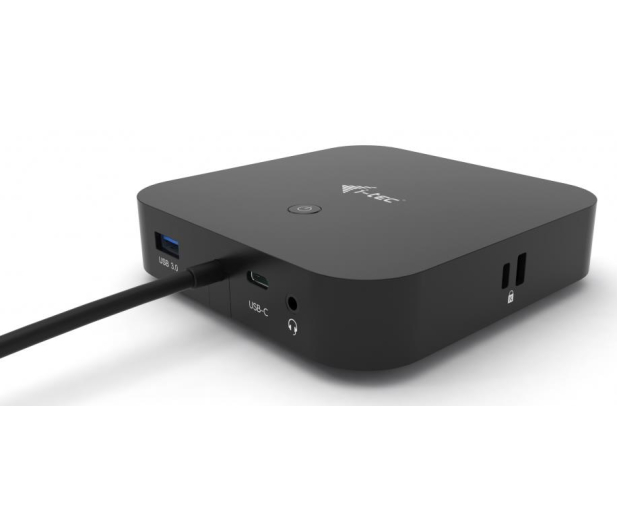 I-TEC USB-C Dual Display Dock 1x DP 1x HDMI PD 100W+ zasilacz 100W - 708314 - zdjęcie 2